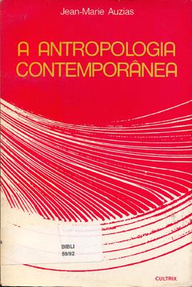 A antropologia contemporânea
