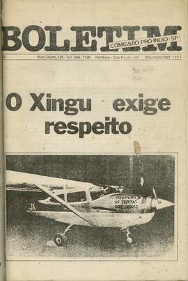 BOLETIM COMISSÃO PRÓ-ÍNDIO - SÃO PAULO COMISSÃO PRÓ-ÍNDIO - 1983 - Nº15