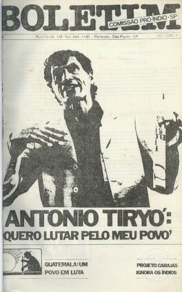 BOLETIM COMISSÃO PRÓ-ÍNDIO - SÃO PAULO COMISSÃO PRÓ-ÍNDIO - 1982 - Nº12