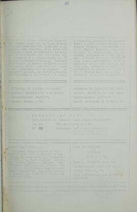 BOLETIM DO CIMI - BRASÍLIA DF CONSELHO INDIGENISTA MISSIONÁRIO - 1974 - Nº13