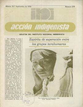 ACCION INDIGENISTA - CIDADE DO MÉXICO INSTITUTO NACIONAL INDIGENISTA - 1976 - Nº279